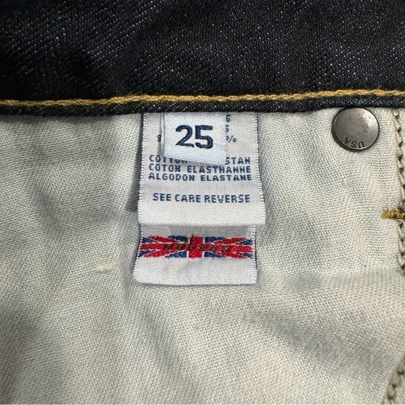 Hudson | Bootcut Jeans Denim Spandex Dark Wash Size 25 - Picture 5 of 7